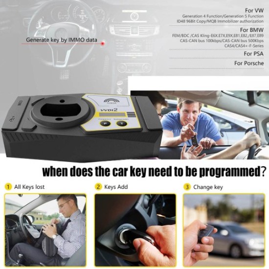 V7.3.2 Xhorse VVDI2 Full Kit with All 13 Software including OBD48 + 96bit 48 + MQB + BMW FEM/BDC V7.3.2 Xhorse VVDI2 Full Kit with All 13 Software including OBD48 + 96bit 48 + MQB + BMW FEM/BDC