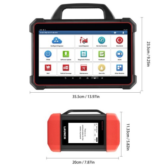 Launch X-431 PAD VII PAD 7 Elite Plus GIII X-Prog 3 Full System Diagnostic Tool Support Key Programming/ Online Coding and ADAS Calibration Launch X-431 PAD VII PAD 7 Elite Plus GIII X-Prog 3 Full System Diagnostic Tool Support Key Programming/ Online Coding and ADAS Calibration