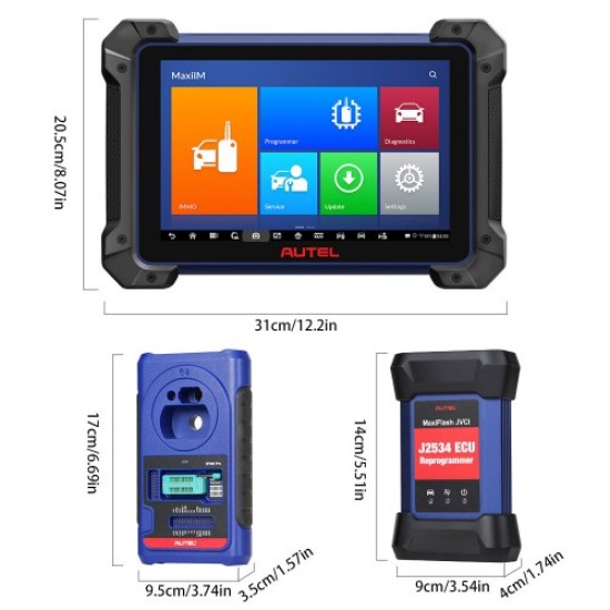 2023 Autel MaxiIM IM608 PRO Auto Key Programmer & Diagnostic Tool Plus APB112 Smart Key Simulator and G-BOX2