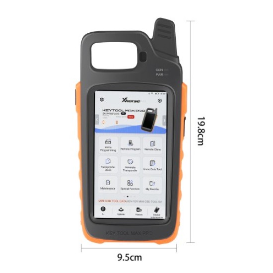 2023 Newest Xhorse VVDI Key Tool Max Pro With MINI OBD Tool Function Support CAN FD/ Voltage and Leakage Current 2023 Newest Xhorse VVDI Key Tool Max Pro With MINI OBD Tool Function Support CAN FD/ Voltage and Leakage Current