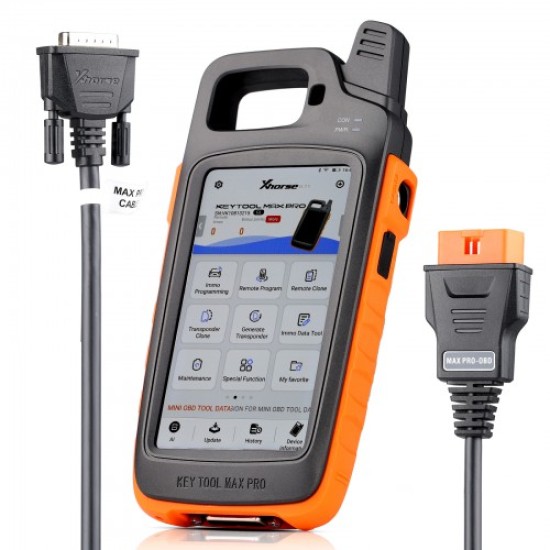 2023 Newest Xhorse VVDI Key Tool Max Pro With MINI OBD Tool Function Support CAN FD/ Voltage and Leakage Current 2023 Newest Xhorse VVDI Key Tool Max Pro With MINI OBD Tool Function Support CAN FD/ Voltage and Leakage Current
