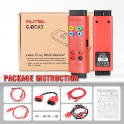 2023 Newest Autel MaxiIM G-BOX 3 Adapter Compatible with MAXIIM IM608, IM608PRO Engine ECU Read/Write for BOSCH MD1/MG1