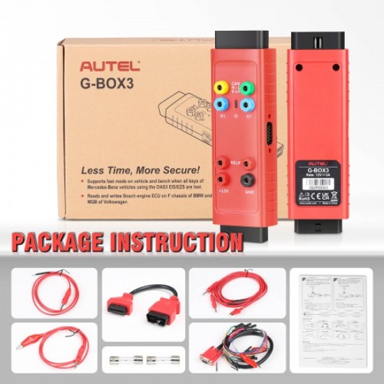 2023 Newest Autel MaxiIM G-BOX 3 Adapter Compatible with MAXIIM IM608, IM608PRO Engine ECU Read/Write for BOSCH MD1/MG1 2023 Newest Autel MaxiIM G-BOX 3 Adapter Compatible with MAXIIM IM608, IM608PRO Engine ECU Read/Write for BOSCH MD1/MG1