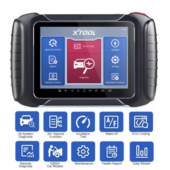 2023 XTOOL D8 Automotive Scan Tool Bi-Directional Control OBD2 Car Diagnostic Scanner+ECU Coding 31+ Services+Key Programming 2023 XTOOL D8 Automotive Scan Tool Bi-Directional Control OBD2 Car Diagnostic Scanner+ECU Coding 31+ Services+Key Programming