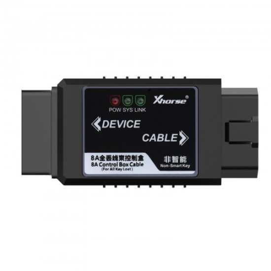 Xhorse VVDI Toyota 8A Non-Smart Key All Keys Lost Adapter