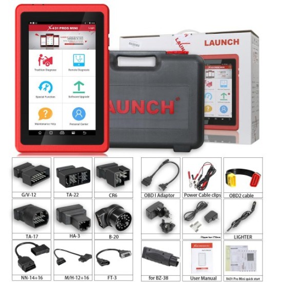 Launch X431 ProS Mini Android Pad Multi-System Diagnostic & Service Tool Launch X431 ProS Mini Android Pad Multi-System Diagnostic & Service Tool