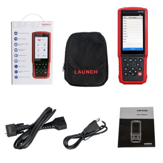 LAUNCH X431 CRP429C Diagnostic Tool for Engine/ABS/SRS/AT+15 Service Functions Free Update Online Lifetime Better than CRP129