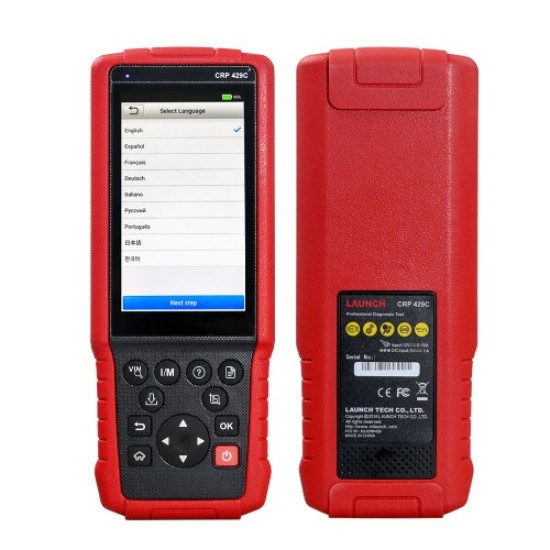 LAUNCH X431 CRP429C Diagnostic Tool for Engine/ABS/SRS/AT+15 Service Functions Free Update Online Lifetime Better than CRP129 LAUNCH X431 CRP429C Diagnostic Tool for Engine/ABS/SRS/AT+15 Service Functions Free Update Online Lifetime Better than CRP129