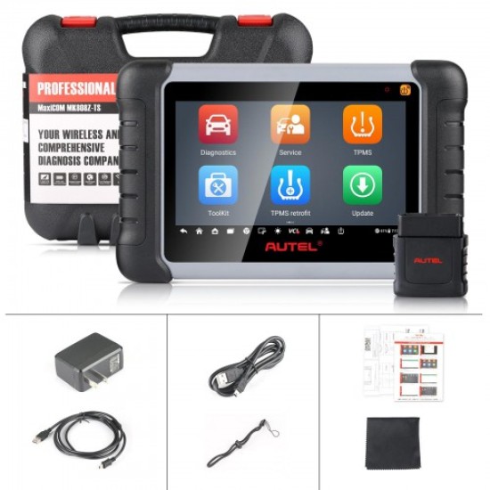 Autel MaxiCOM MK808TS MK808Z-TS Auto TPMS Relearn Tool Universal Tire Sensor Activation Pressure Monitor Reset Scanner