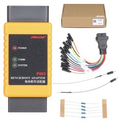 OBDSTAR DC706 ECU Tool Full Version Plus P003 Adapter and ECU Bench Cables for Reading BOSCH ECU Data CS PINCODE