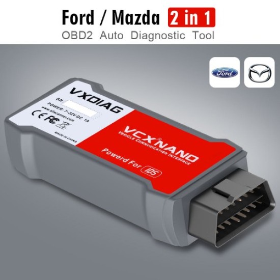 VXDIAG VCX Nano for Ford/Mazda 2 in 1 Diagnostic Tool For Car From 2005- 2022 VXDIAG VCX Nano for Ford/Mazda 2 in 1 Diagnostic Tool For Car From 2005- 2022