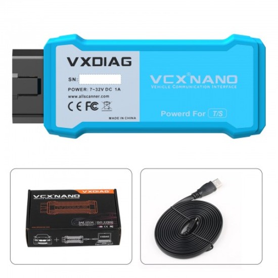 Wifi VXDiag VCX Nano for Toyota Techstream V17.30.011 Compatible with SAE J2534 Support Year 2020 Wifi VXDiag VCX Nano for Toyota Techstream V17.30.011 Compatible with SAE J2534 Support Year 2020