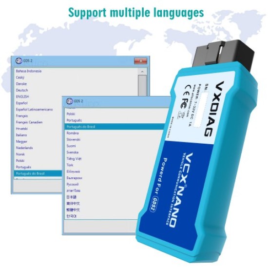 VXDIAG VCX NANO for GM/OPEL Diagnostic Tool Wifi Version VXDIAG VCX NANO for GM/OPEL Diagnostic Tool Wifi Version