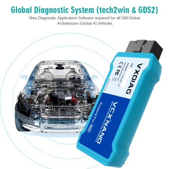 VXDIAG VCX NANO for GM/OPEL Diagnostic Tool Wifi Version VXDIAG VCX NANO for GM/OPEL Diagnostic Tool Wifi Version