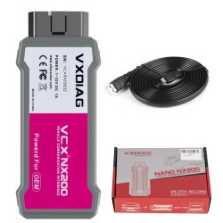 VXDIAG VCX NX200 For Renault All Systems Diagnostic Tool J2534 ECU Coding & Programming OBD2 Scanner