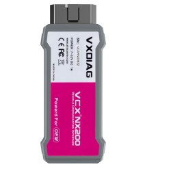 VXDIAG VCX NX200 For Renault All Systems Diagnostic Tool J2534 ECU Coding & Programming OBD2 Scanner