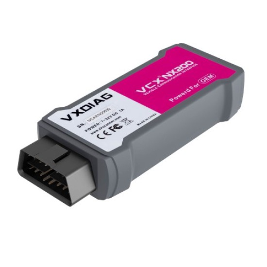 VXDIAG VCX NX200 For Renault All Systems Diagnostic Tool J2534 ECU Coding & Programming OBD2 Scanner VXDIAG VCX NX200 For Renault All Systems Diagnostic Tool J2534 ECU Coding & Programming OBD2 Scanner