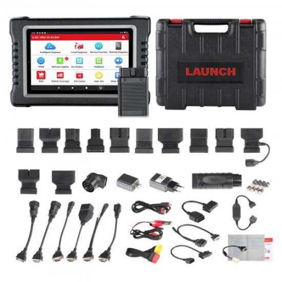 Launch X431 PROS OE-Level Full System Bidirectional Diagnostic Tool Support Guided Functions