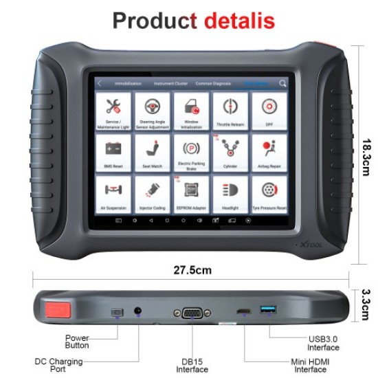 XTOOL X100 PAD3 X100 PAD Elite Professional Tablet Key Programmer With KC100 Global Version XTOOL X100 PAD3 X100 PAD Elite Professional Tablet Key Programmer With KC100 Global Version