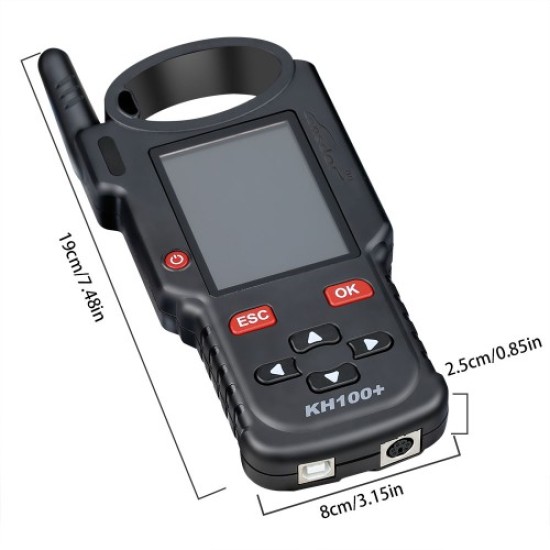 Lonsdor KH100+ Remote Key Programmer Latest Handheld Device Update Version of KH100 Lonsdor KH100+ Remote Key Programmer Latest Handheld Device Update Version of KH100