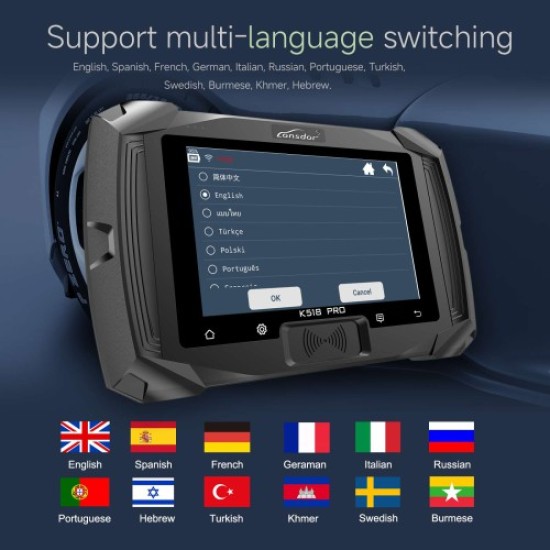 2023 Lonsdor K518 PRO Full Version All In One Key Programmer with 2pcs LT20, Toyota FP30 Cable, Nissan 40 BCM Cable, JCD, JLR and ADP Adapter 2023 Lonsdor K518 PRO Full Version All In One Key Programmer with 2pcs LT20, Toyota FP30 Cable, Nissan 40 BCM Cable, JCD, JLR and ADP Adapter