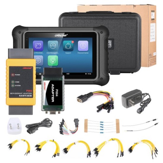 OBDSTAR DC706 ECU Tool Full Version Plus P003 Adapter and ECU Bench Cables for Reading BOSCH ECU Data CS PINCODE ECU Clone/ All by OBD or Bench OBDSTAR DC706 ECU Tool Full Version Plus P003 Adapter and ECU Bench Cables for Reading BOSCH ECU Data CS PINCODE ECU Clone/ All by OBD or Bench