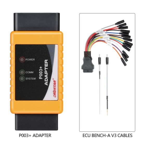 OBDSTAR DC706 ECU Tool Full Version Plus P003 Adapter and ECU Bench Cables for Reading BOSCH ECU Data CS PINCODE ECU Clone/ All by OBD or Bench OBDSTAR DC706 ECU Tool Full Version Plus P003 Adapter and ECU Bench Cables for Reading BOSCH ECU Data CS PINCODE ECU Clone/ All by OBD or Bench