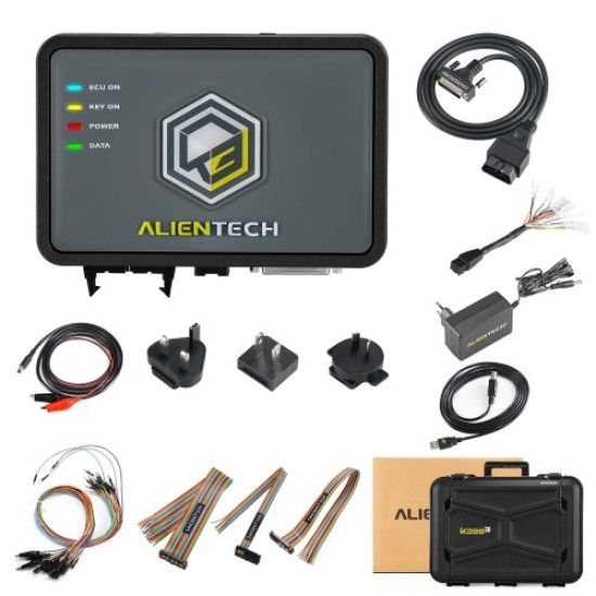 Original Alientech KESS V3 KESS3 Master Version ECU and TCU Programming Tool with Car OBD-Bench-Boot LCV Protocol Authorization