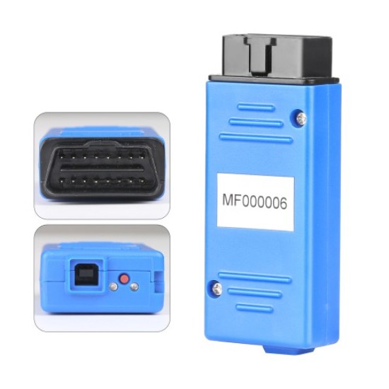 Newest VNCI MF J2534 Diagnostic Tool with Ford/ Mazda IDS V130 Compatible with J2534 PassThru and ELM327 Protocol Free Update Online